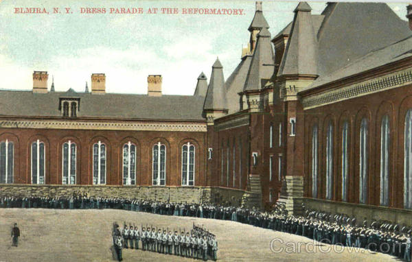 Dress Parade At The Reformatory Elmira New York