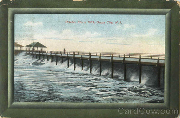 October Storm 1903 Ocean City New Jersey