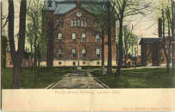 Public School Building Postcard