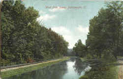 West Side Scene Postcard