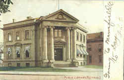 Public Library Postcard