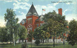 Public School Postcard