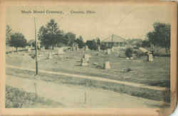 Maple Mound Cemetary Creston, OH Postcard Postcard