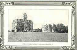 The College Buildings Postcard