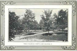 The College Campus Rio Grande, OH Postcard Postcard