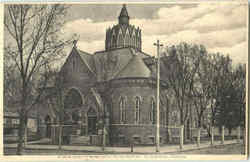 Presbyterian Church Logan, OH Postcard 