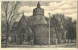 Presbyterian Church Logan, OH Postcard Postcard