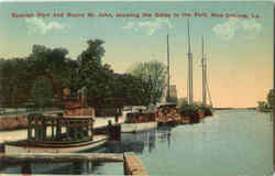 Spanish Fort And Bayou St. John New Orleans, LA Postcard Postcard
