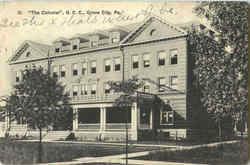 The Colonial G. C. C. Grove City, PA Postcard Postcard