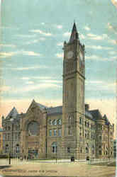 Union R. R. Station Postcard