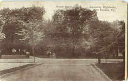 Street Scene Fort Thomas, KY Postcard Postcard