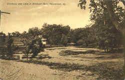 Driveway And Lake In Atkinson Park Postcard