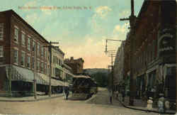 Main Street Little Falls, NY Postcard Postcard