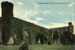 Lansing State Prison Leavenworth, KS Postcard Postcard