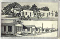 Halliwell's Tourist Cottages Postcard