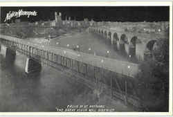 Night In Minneapolis Postcard