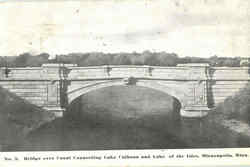 Bridge Over Canal Postcard