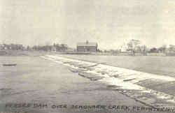 Feeder Dam Over Schoharie Creek Postcard