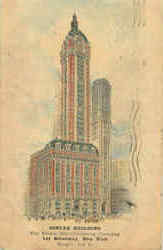 Singer Building Postcard