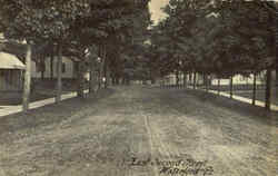 East Second Street Waterford, PA Postcard Postcard