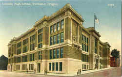 Lincoln High School Postcard