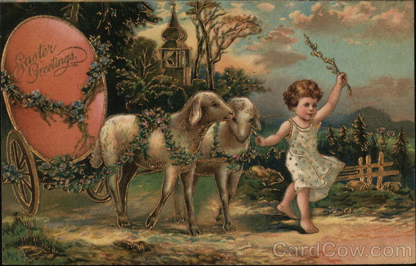 Easter Greetings With Children