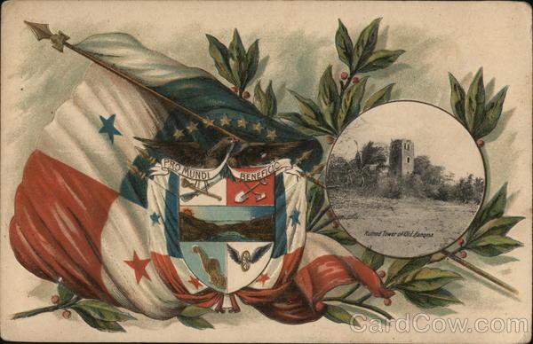 Inset of Ruined Tower of Old Panama