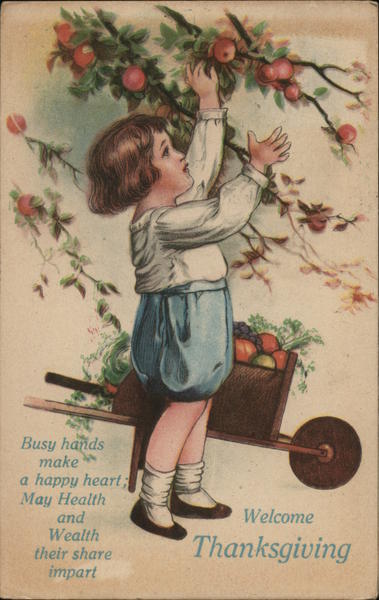 Welcome Thanksgiving Children