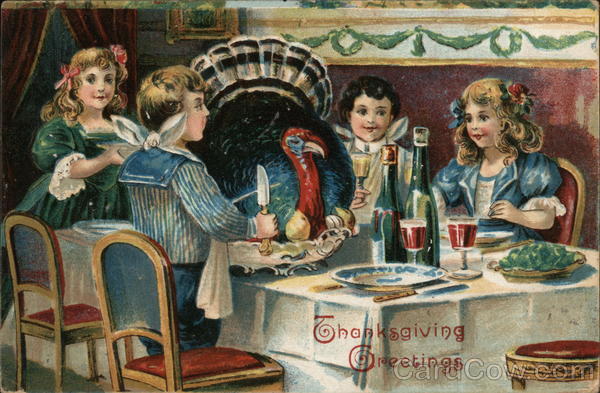 Thanksgiving Greetings Children