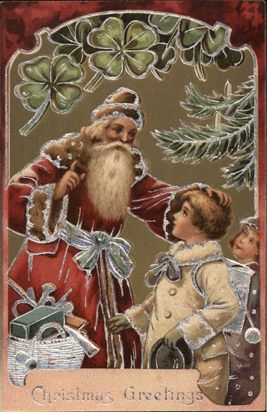 Christmas Greetings Santa Claus