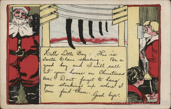 A Phone Call From Santa Santa Claus