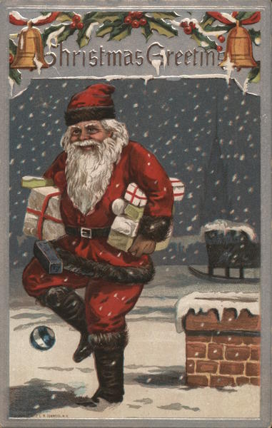 Christmas Greetings Santa Claus