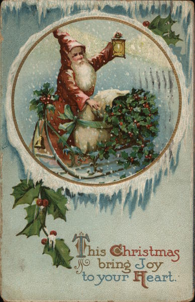 This Christmas bring Joy to your Heart Santa Claus