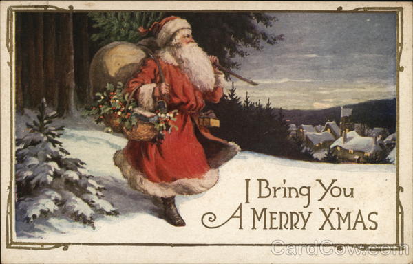 I Bring You a Merry Xmas Santa Claus