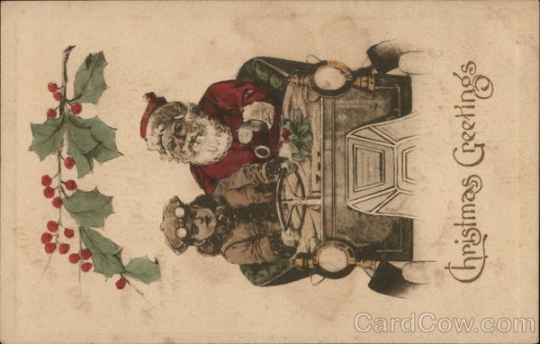 Christmas Greetings Santa Claus