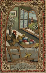A Happy Easter Postcard