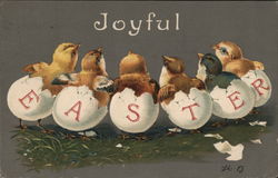 Joyful Easter Postcard