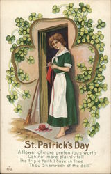 St. Patrick's Day Postcard Postcard Postcard