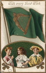 With Every Good Wish St. Patrick's Day Postcard Postcard Postcard