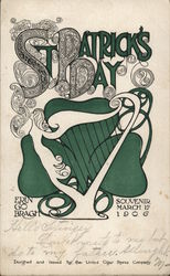 St Patrick's Day Harp St Patrick's Day Harp