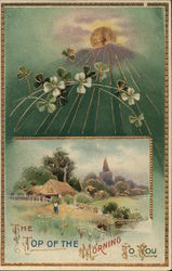 The Top of the Morning To You St. Patrick's Day Postcard Postcard 