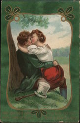 They Join Their Lives with Hope of Bliss and Seal the Pact With a Soulful Kiss They Join Their Lives with Hope of Bliss and Seal the Pact With a Soulful Kiss