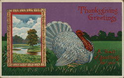 Thanksgiving Greetings Postcard