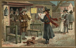 Thanksgiving Day Postcard