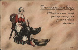 Thanksgiving Day Postcard