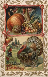 Wishing you a happy Thanksgiving Greeting Wishing you a happy Thanksgiving Greeting