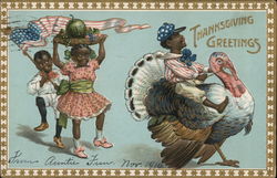 Thanksgiving Greetings Postcard