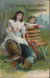 Best Wishes for Thanksgiving Postcard