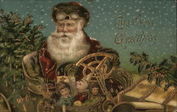 Christmas Greetings Postcard