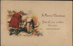 A Merry Christmas Postcard